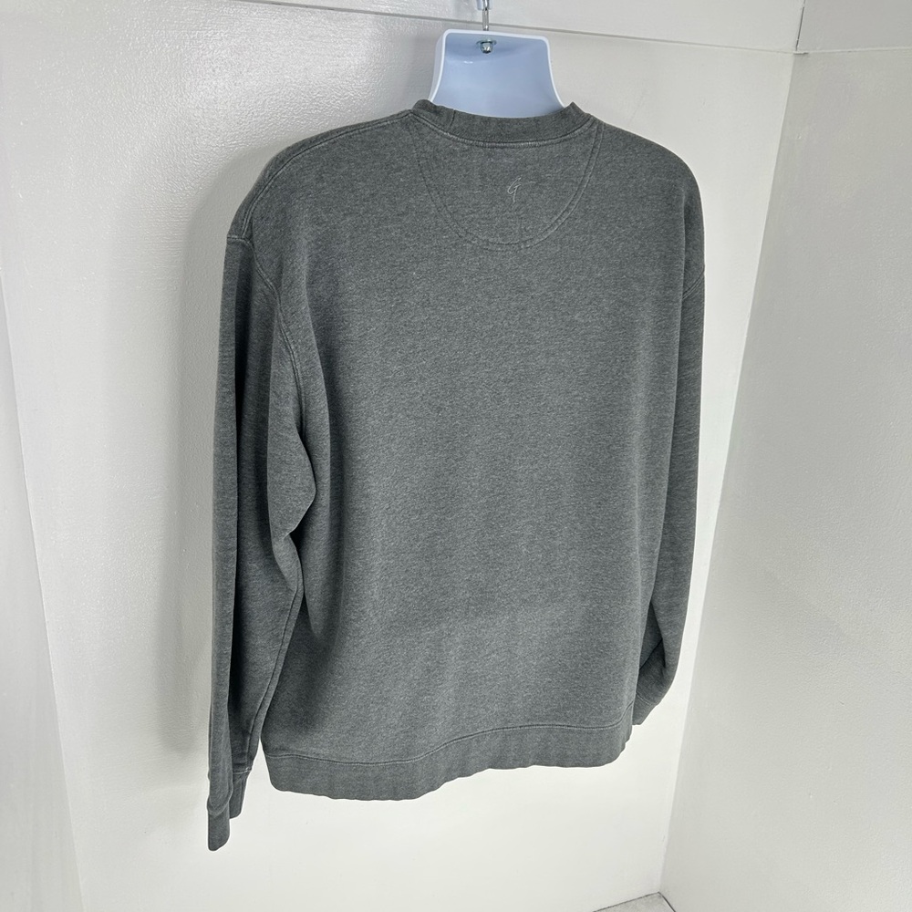 Michigan Embroidered Crewneck Sweatshirt Size XL Gray Wolverines NCAA Football - Picture 7 of 12